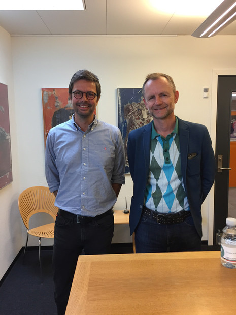Benny Bak Larsen og Lasse Soll Sunde